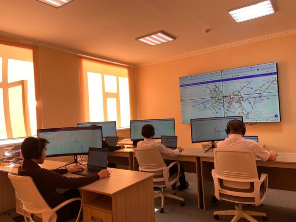 В Актобе запустили современный диспетчерский центр для контроля общественного транспорта В Актобе запустили современный диспетчерский центр для контроля общественного транспорта