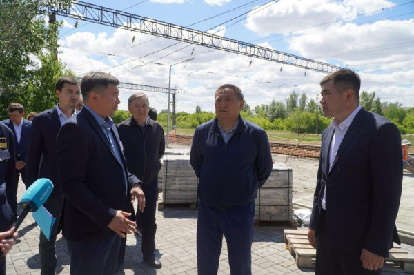 Завершается реконструкция железнодорожного вокзала в поселке Шортанды