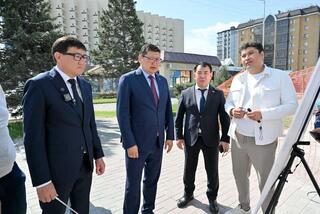 В Семее начались работы по реконструкции центральной площади В Семее начались работы по реконструкции центральной площади