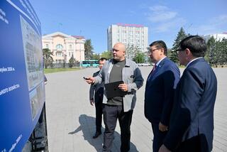 В Семее начались работы по реконструкции центральной площади В Семее начались работы по реконструкции центральной площади