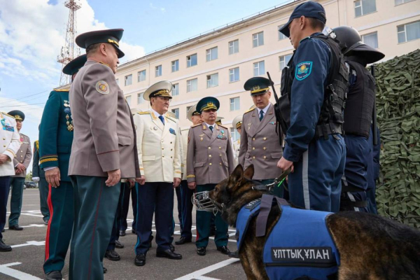 В Национальной гвардии прошла акция &laquo;Сарбазға прокурорлық кеңес&raquo;