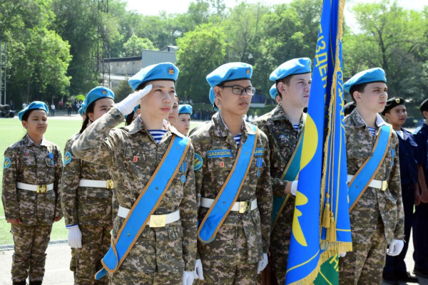 В Алматы прошли показательные выступления КНБ и полиции