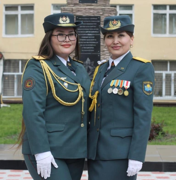 В рядах Нацгвардии в Уральске проходят службу 15 семей военнослужащих