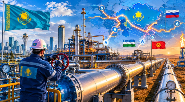 Казахстан становится главным газовым узлом Центральной Азии
