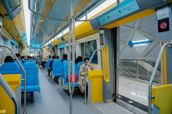 1 миллион пассажиров за две недели: как работает LRT в Астане 1 миллион пассажиров за две недели: как работает LRT в Астане