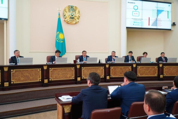 Социально-экономическое развитие региона обсудили в акимате Акмолинской области