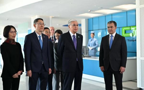 Токаев запустил работу Astana LRT Токаев запустил работу Astana LRT