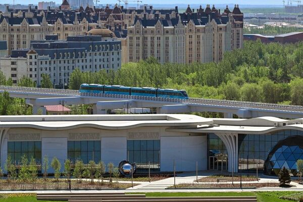 Токаев запустил работу Astana LRT 