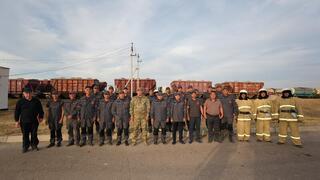 В Туркестанской области дан старт строительству базы хранения государственного материального резерва В Туркестанской области дан старт строительству базы хранения государственного материального резерва