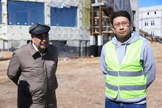 В Актобе продолжается строительство современного детского сада для особенных детей