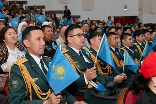 В Семее состоялось торжественное мероприятие, посвященное Дню защитника Отечества и Дню Победы