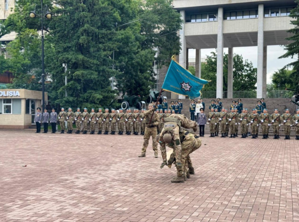 Элитные подразделения СГО РК приняли новое пополнение