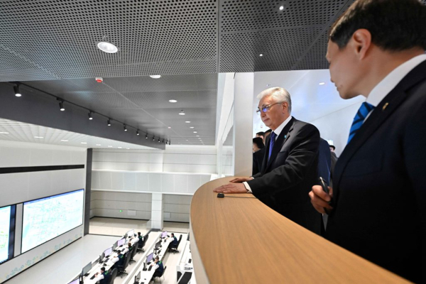 Токаев стал первым пассажиром Astana LRT