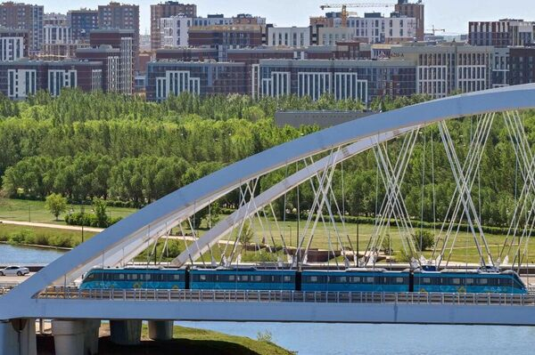 Токаев запустил работу Astana LRT 