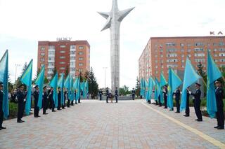 День Победы отметили в Акмолинской области День Победы отметили в Акмолинской области