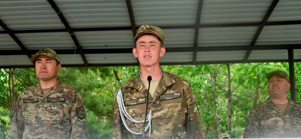 Церемония, которую не забыть: проводы солдат в Конаевском гарнизоне Церемония, которую не забыть: проводы солдат в Конаевском гарнизоне