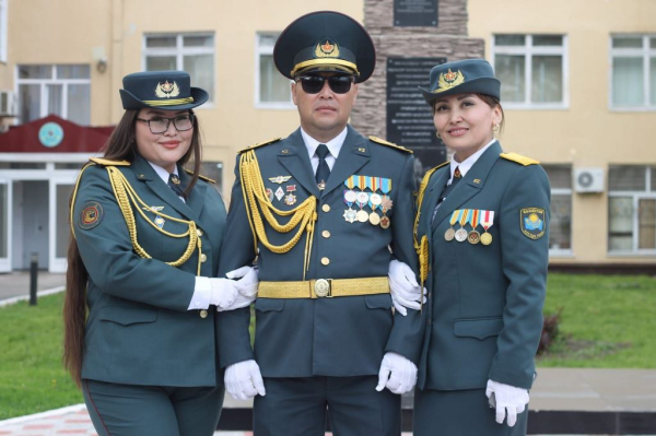 В рядах Нацгвардии в Уральске проходят службу 15 семей военнослужащих