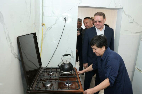 Еще один населённый пункт Костанайской области подключили к газу
