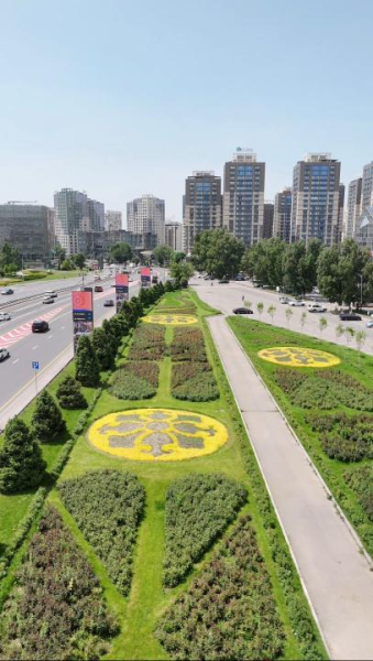 Парки и магистрали Алматы украсят миллионы цветов