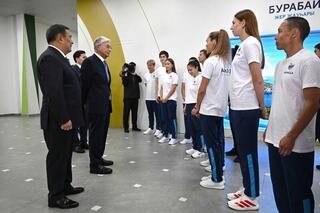 Президент осмотрел ряд объектов в Щучинске