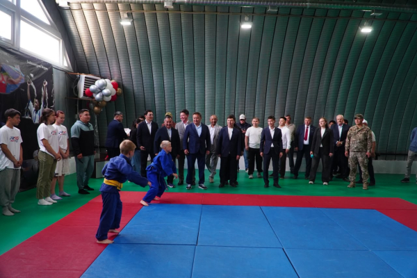 Новый ФОК открылся в Аршалынском районе Новый ФОК открылся в Аршалынском районе