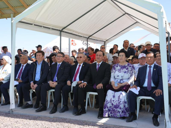 60-летие Мойынкумского района и 130-летие Жазылбека Куанышбаева отметили в Жамбылской области