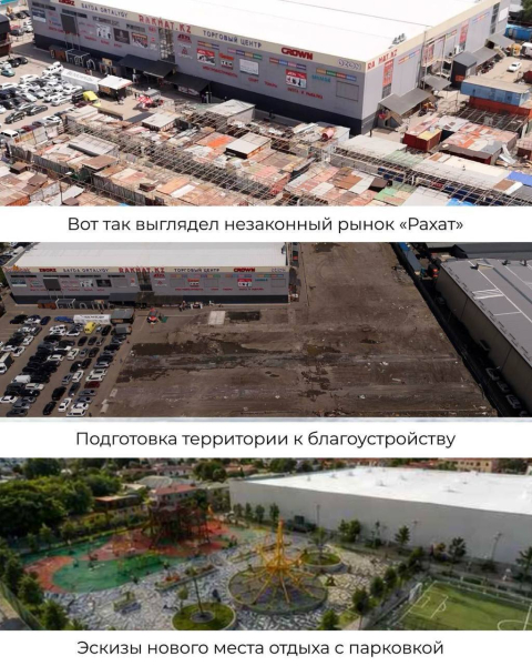 Что появится на месте бывшего рынка &laquo;Рахат&raquo; в Алматы