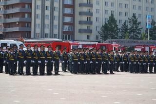 Дипломы вручили 94 выпускникам Академии гражданской защиты в Кокшетау Дипломы вручили 94 выпускникам Академии гражданской защиты в Кокшетау