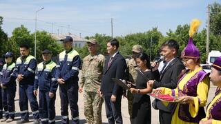В селах Карабулак и Аксу открылись пожарные депо