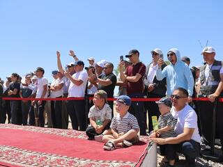 60-летие Мойынкумского района и 130-летие Жазылбека Куанышбаева отметили в Жамбылской области