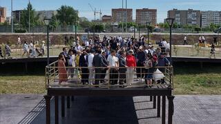 В Кокшетау обновили набережную озера Копа