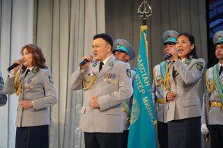 Во Дворце культуры «Кокшетау» чествовали полицейских Во Дворце культуры «Кокшетау» чествовали полицейских