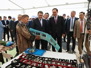 60-летие Мойынкумского района и 130-летие Жазылбека Куанышбаева отметили в Жамбылской области