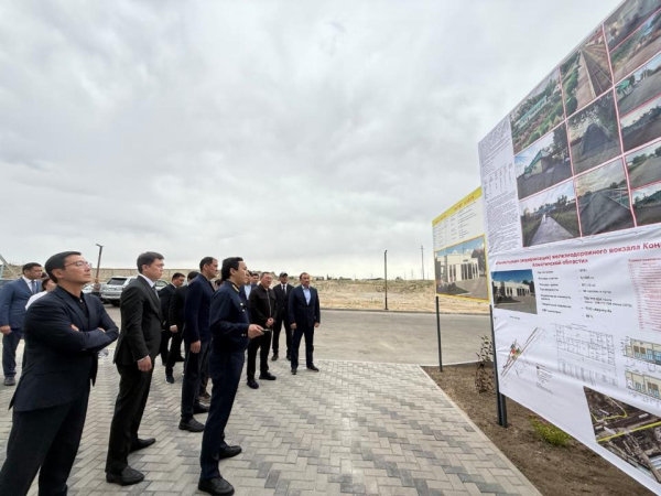 В Конаеве завершается один из главных транспортных проектов года