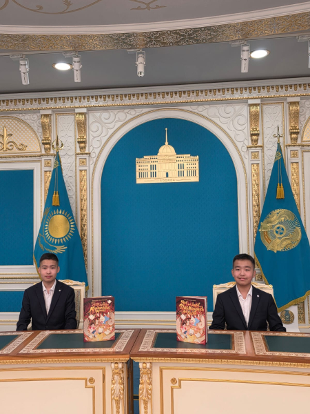 Юные писатели из Уральска посетили Акорду перед Днем защиты детей