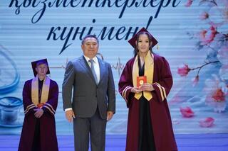 В Акмолинской области чествовали медицинских работников