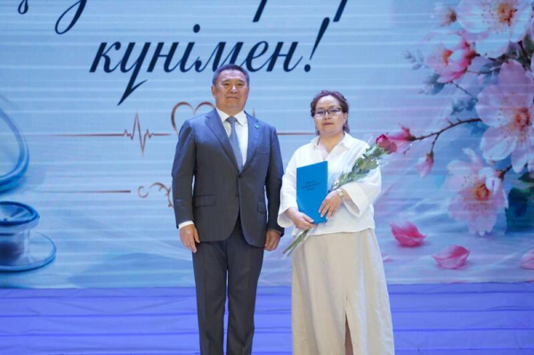 В Акмолинской области чествовали медицинских работников