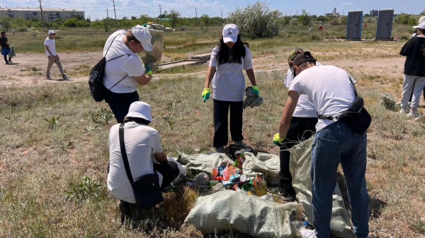 Масштабная экологическая акция прошла во всех регионах Казахстана Масштабная экологическая акция прошла во всех регионах Казахстана