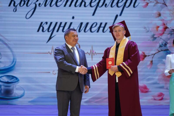 В Акмолинской области чествовали медицинских работников