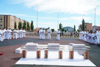 В Кокшетау обновили набережную озера Копа