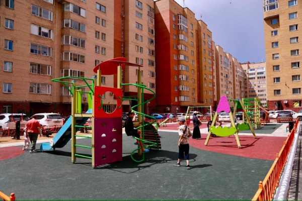 Еще два двора благоустроили по проекту «Бюджет народного участия» Еще два двора благоустроили по проекту «Бюджет народного участия»