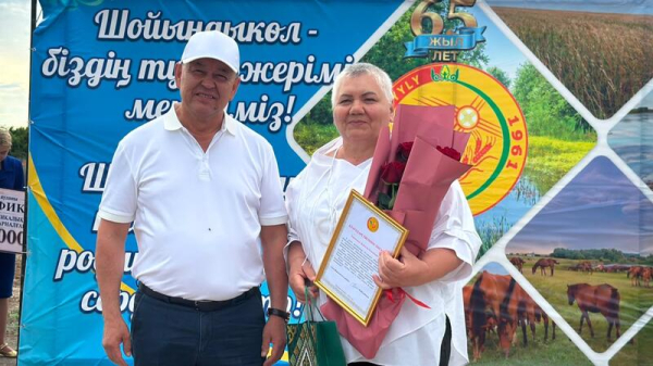 В Жаркаинском районе отметили юбилей села Шойындыколь