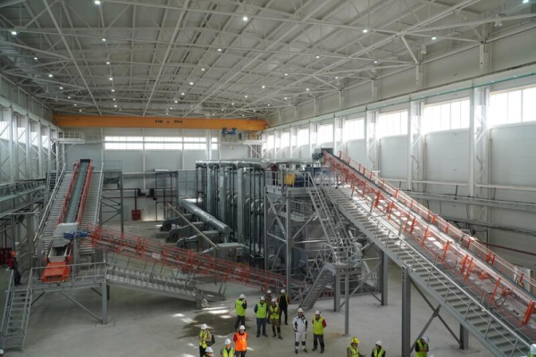 В Зерендинском районе открылась фабрика по обогащению каолина