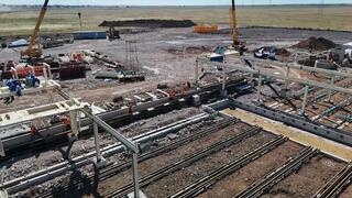 В Аршалынском районе строится современное предприятие по выпуску строительных материалов В Аршалынском районе строится современное предприятие по выпуску строительных материалов