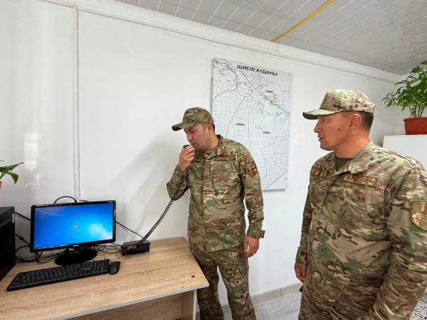 Новый пост спасателей появился в Шиелийском районе Новый пост спасателей появился в Шиелийском районе