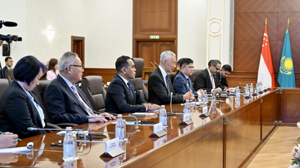 Сингапур подключился к Среднему коридору Казахстана