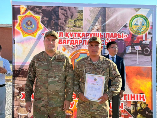 Новый пост спасателей появился в Шиелийском районе Новый пост спасателей появился в Шиелийском районе