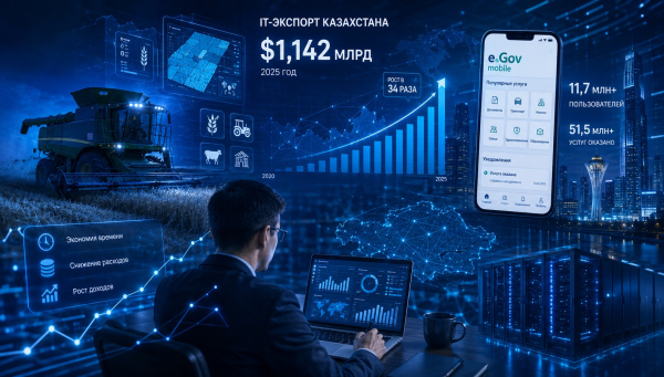 От eGov к ИИ: как цифровизация меняет экономику Казахстана