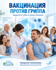 В ГКП на ПХВ &laquo;Городская поликлиника&raquo; планируется проведение вакцинации против гриппа в рамках подготовки к предстоящему эпидемическому сезону.
