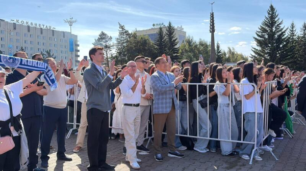 Футбольный клуб «Окжетпес» из Кокшетау представил новый логотип Футбольный клуб «Окжетпес» из Кокшетау представил новый логотип